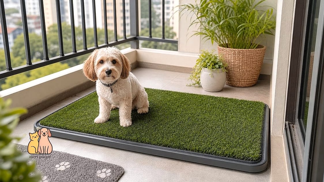 30 Perfect Outdoor Dog Potty Area on a Budget 12 Apartment Balcony Turf Box