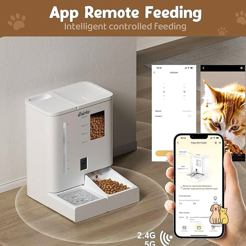 The App-Controlled Portion Feeder
