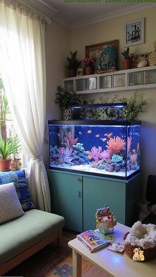 The Aquarium Feature Wall