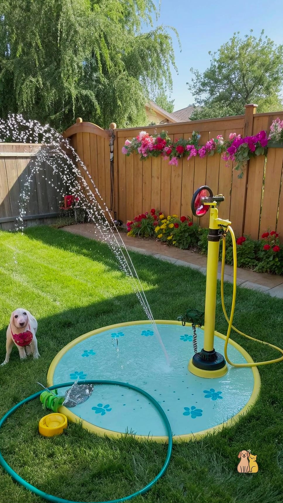 The Backyard Hose Station