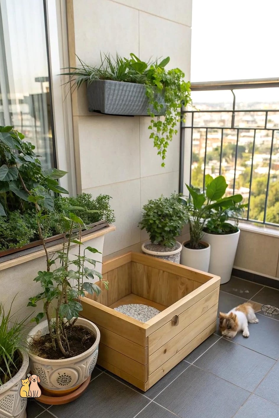 Balcony Potty Garden