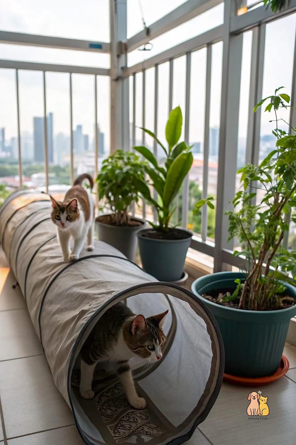 The Balcony Tunnel Catio