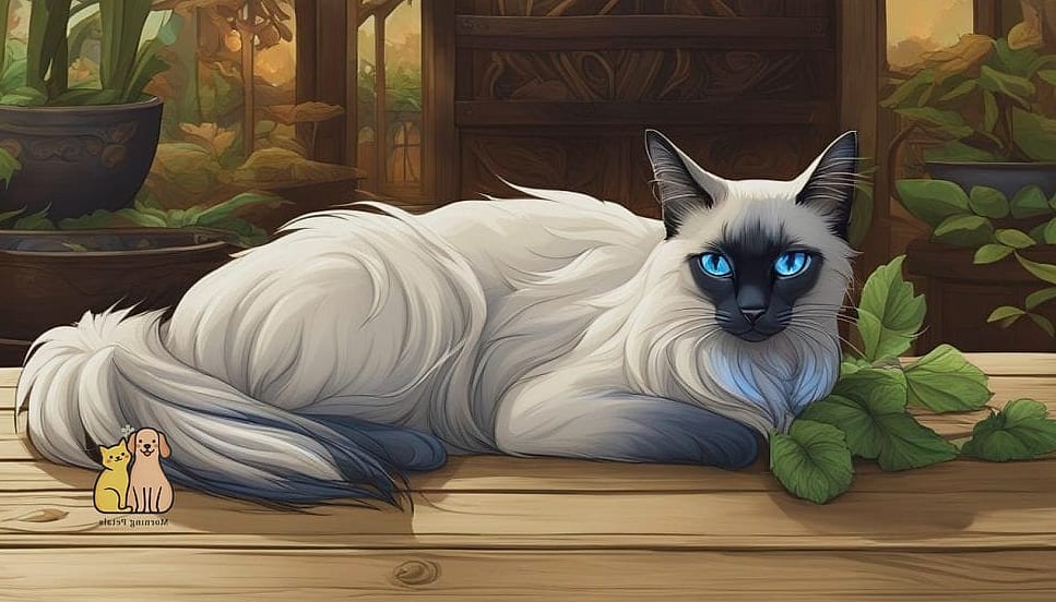 The Balinese's Feathery Tail
