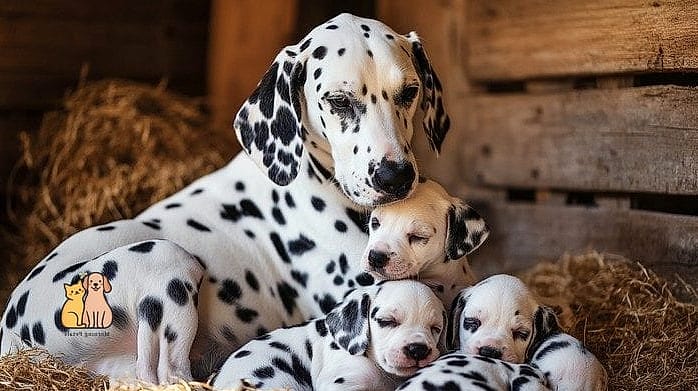 30 Incredible Dalmatian Puppies You Need in Your Life Right Now 5 The Barn Dog in Training