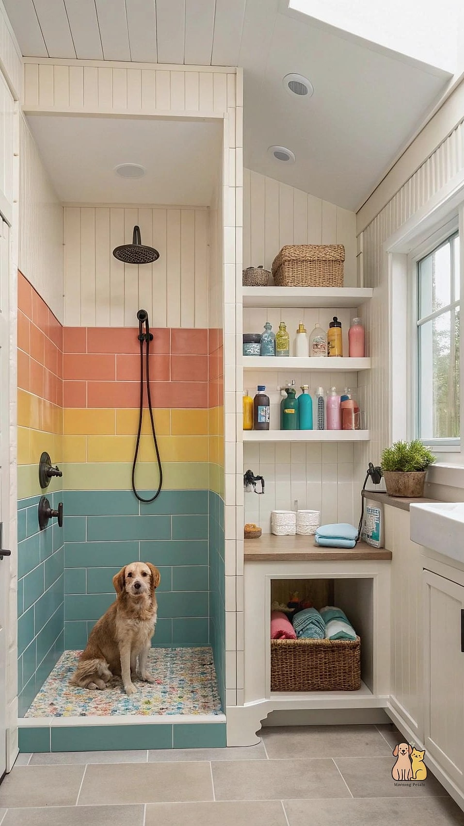24 Precious Dog Shower In Laundry Room That Will Restore Your Faith in the World 12 The Barn Door Shower Enclosure