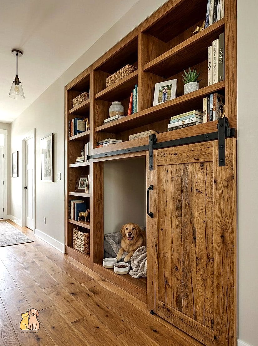 The Barn Door Closet