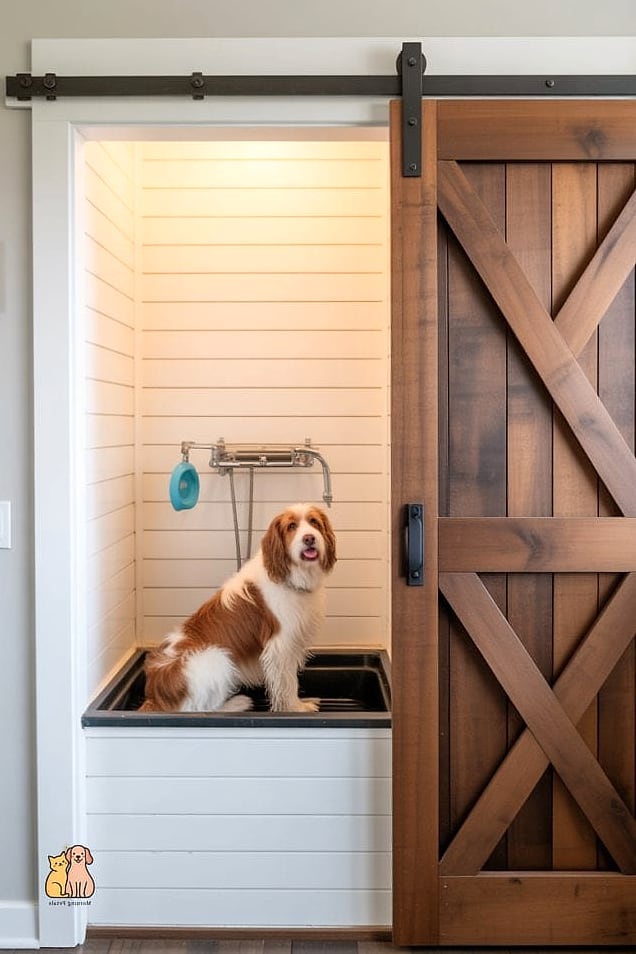 The Barn-Style Wash Rack