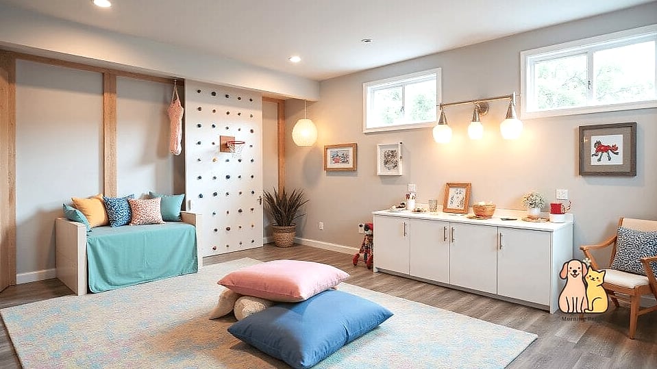 The Basement Playroom Nook