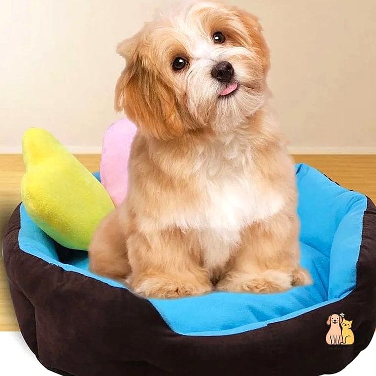 The Basket-Style Cozy Dog Bed