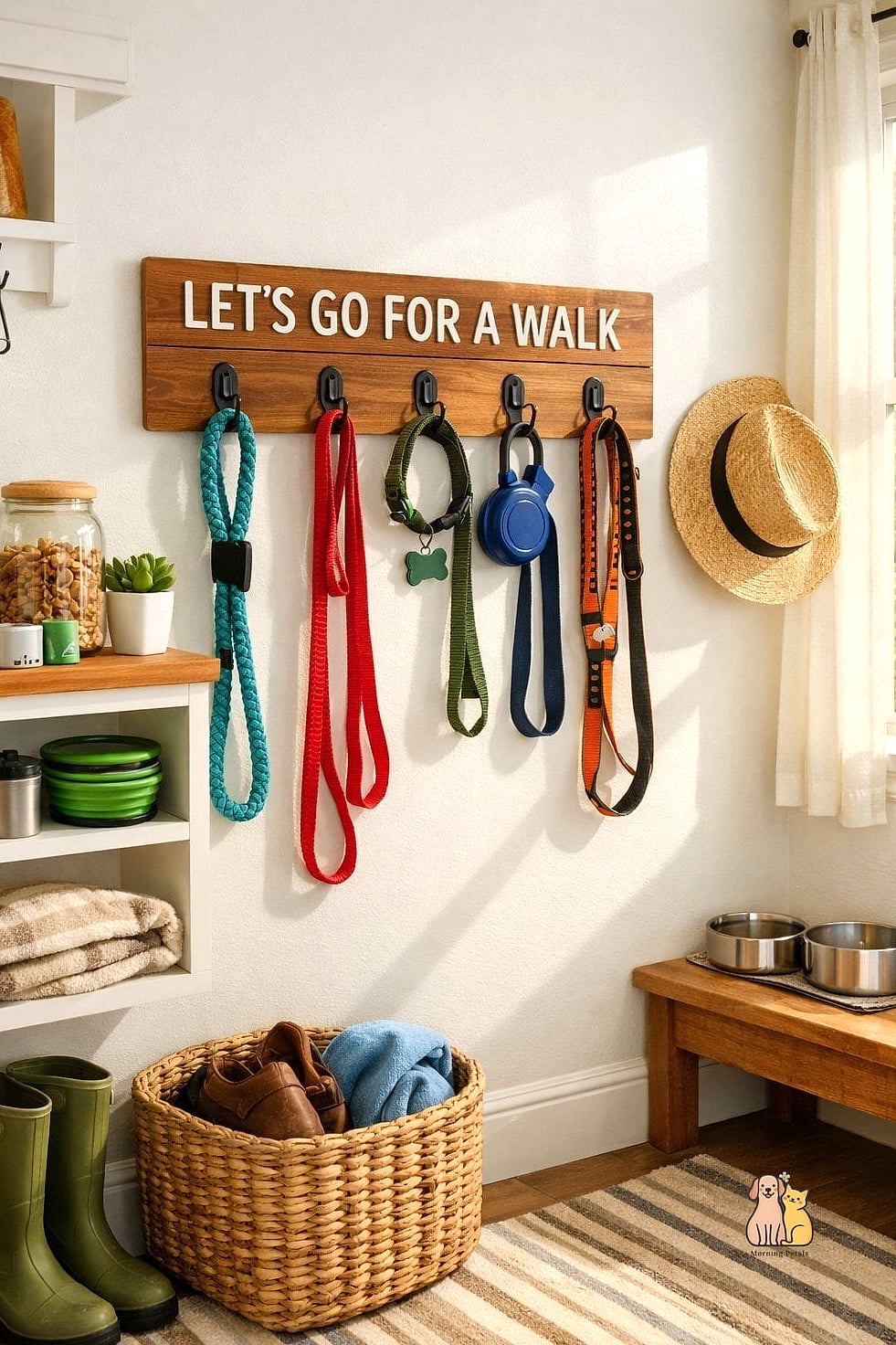 The Basket-Style Gear Station