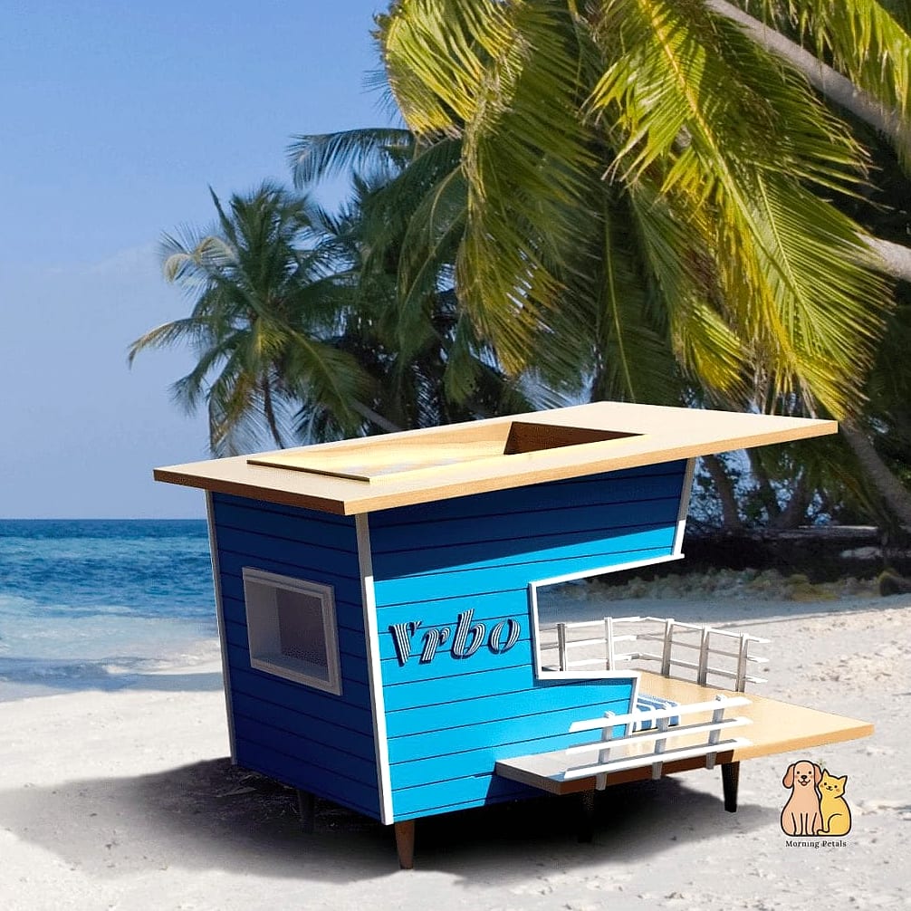 23 Incredible Best Dog Houses That Will Make Your Day 9 The Beach Bungalow Dog House
