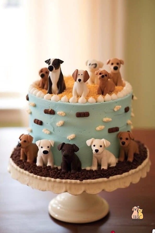 22 Creative Dog Themed Cakes Your Pet Will Beg For More 13 Beach Dog Cake