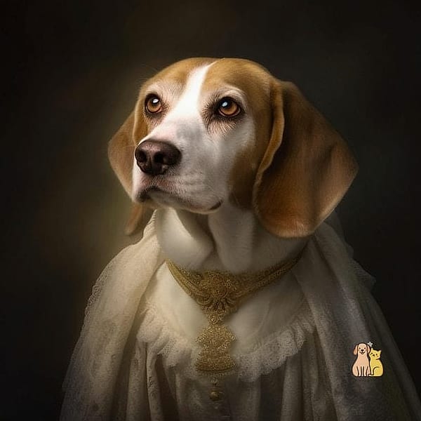 The Beagle in a Collegiate Hoodie