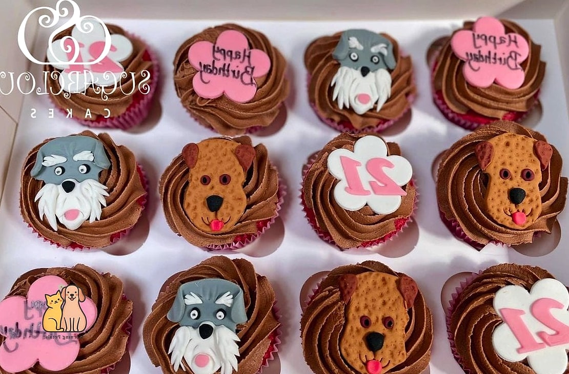 22 Creative Dog Themed Cakes Your Pet Will Beg For More 7 Birthday Cupcake Collection