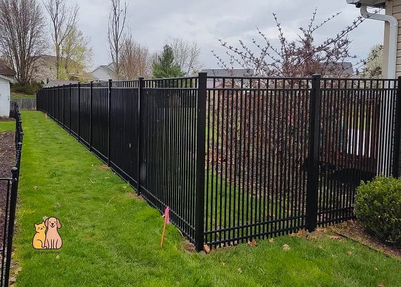 Black Aluminum Fencing