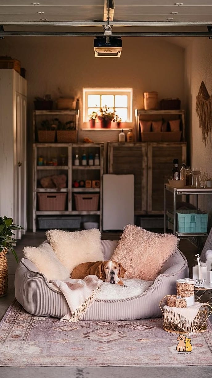 20 Clever Dog Corner Ideas That Are Totally Worth It 7 The Boho Blanket Corner