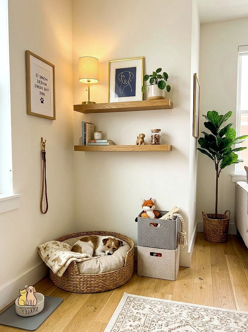 The Boho-Chic Dog Nook
