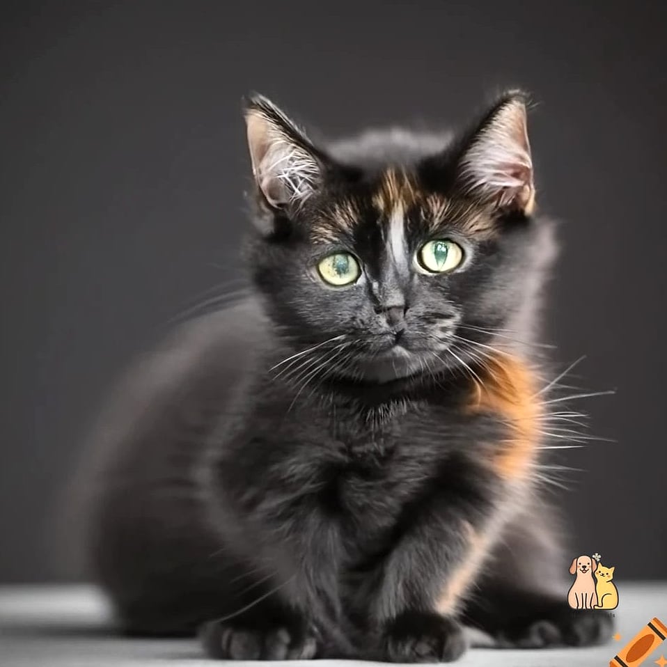 The Bold Calico With a Black Mask