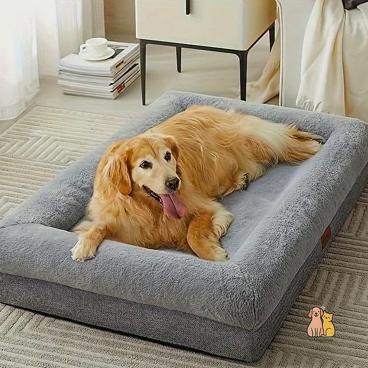 20 Stunning Best Dog Beds You Need in Your Life Right Now 12 Bolster Dog Bed for Extra Support