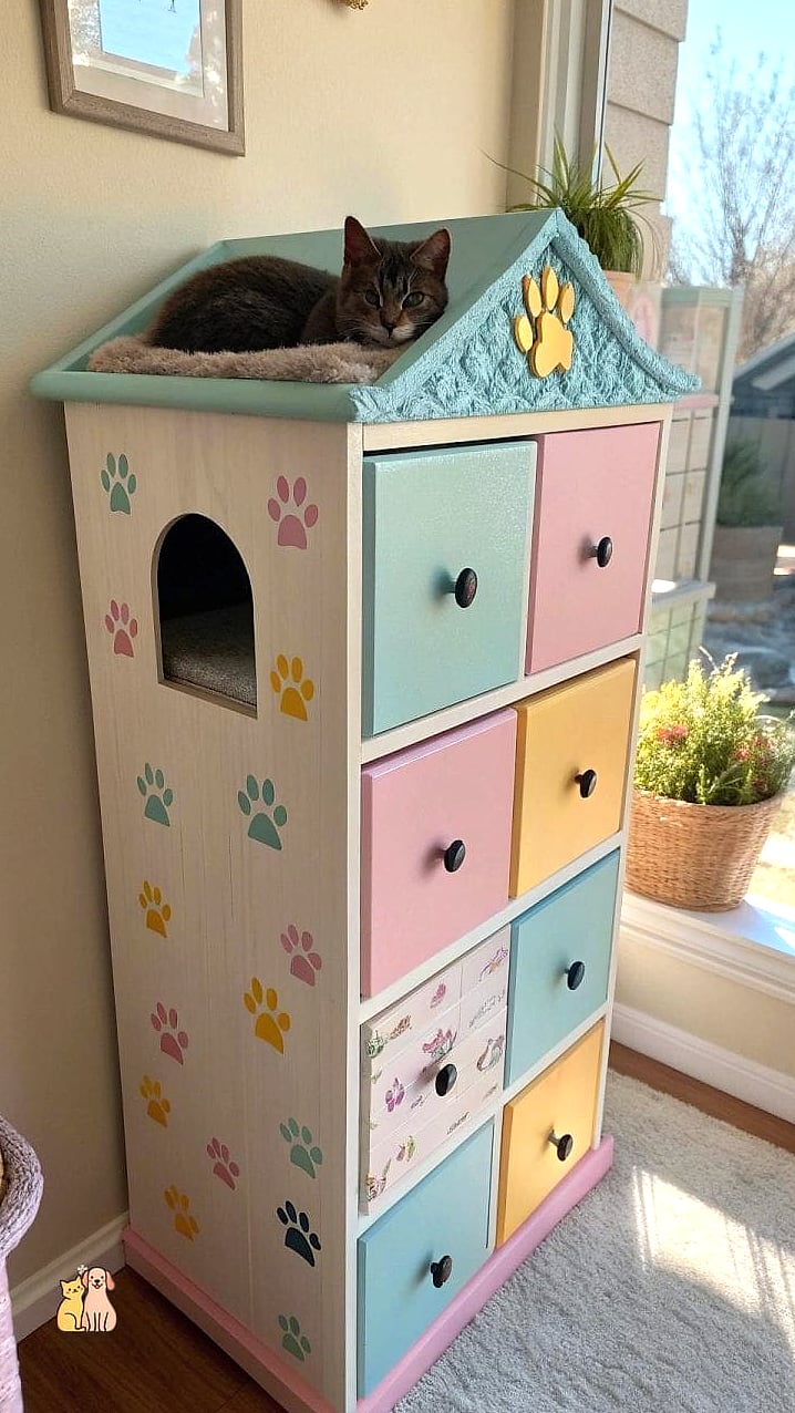 The Bookshelf Combo Dresser