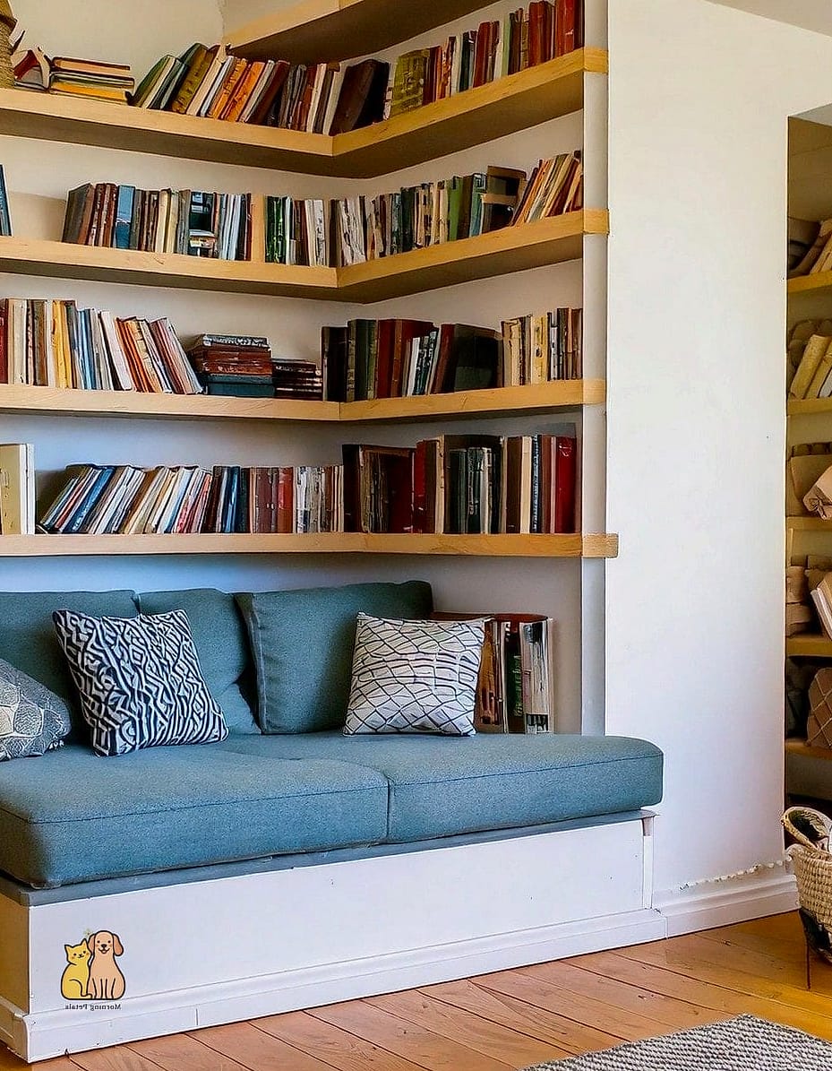 The Bookshelf Nook Bed