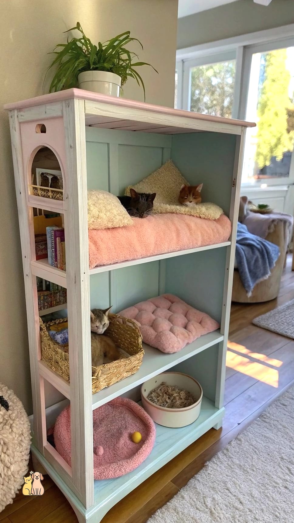 Bookshelf Nook Hideaway