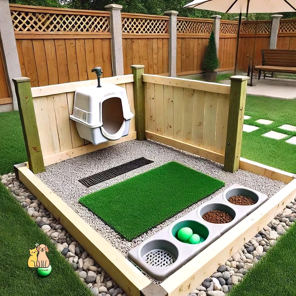 30 Perfect Outdoor Dog Potty Area on a Budget 21 Budget Chicken Wire Fence Potty Corner
