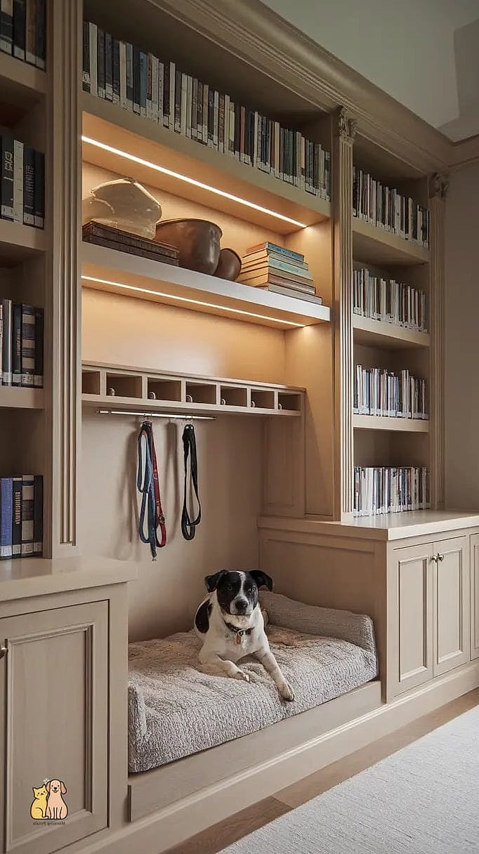 The Built-In Nook Dog Bed