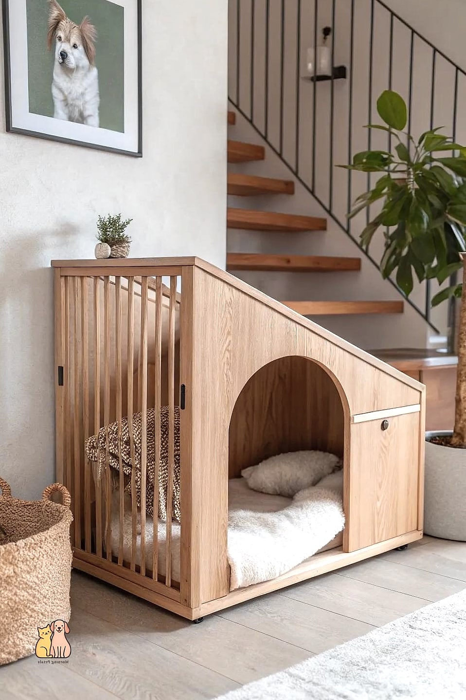 The Built-In Under-Stairs Crate