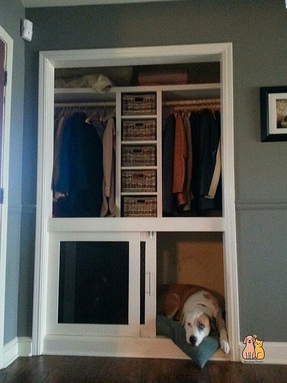 The Built-In Window Seat Closet