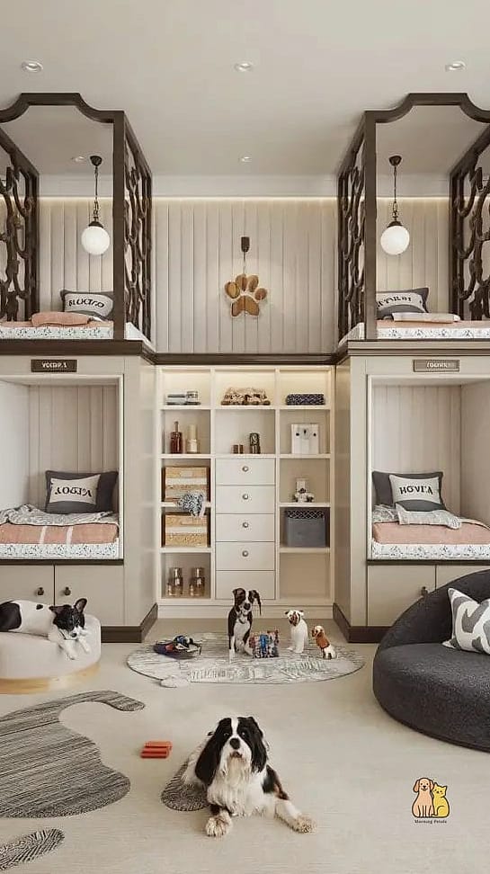 The Bunk Bed for Multiple Dogs