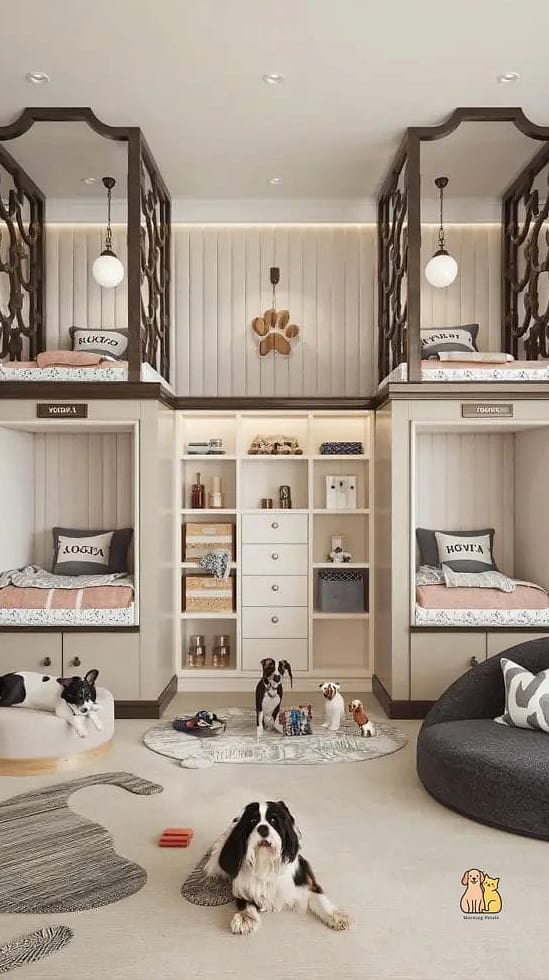 The Bunk Bed Dog Room