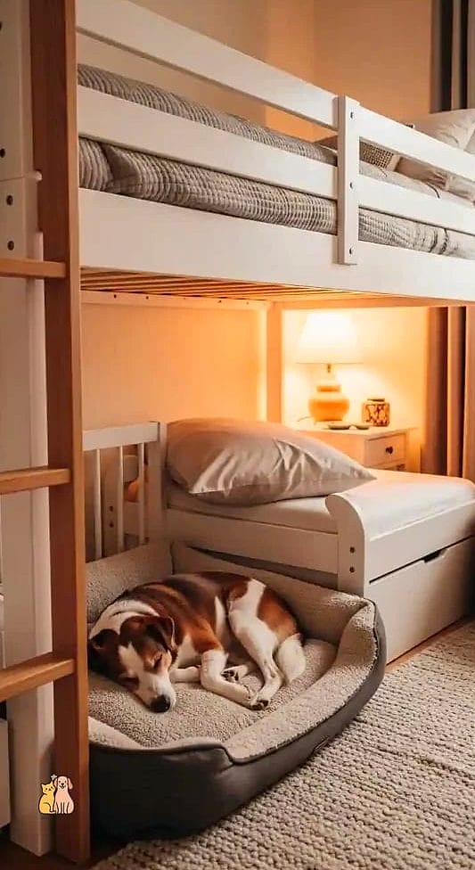 23 Genius Pet Lounge Ideas That Will Inspire You 6 The Bunk Bed Style Dog Lounge