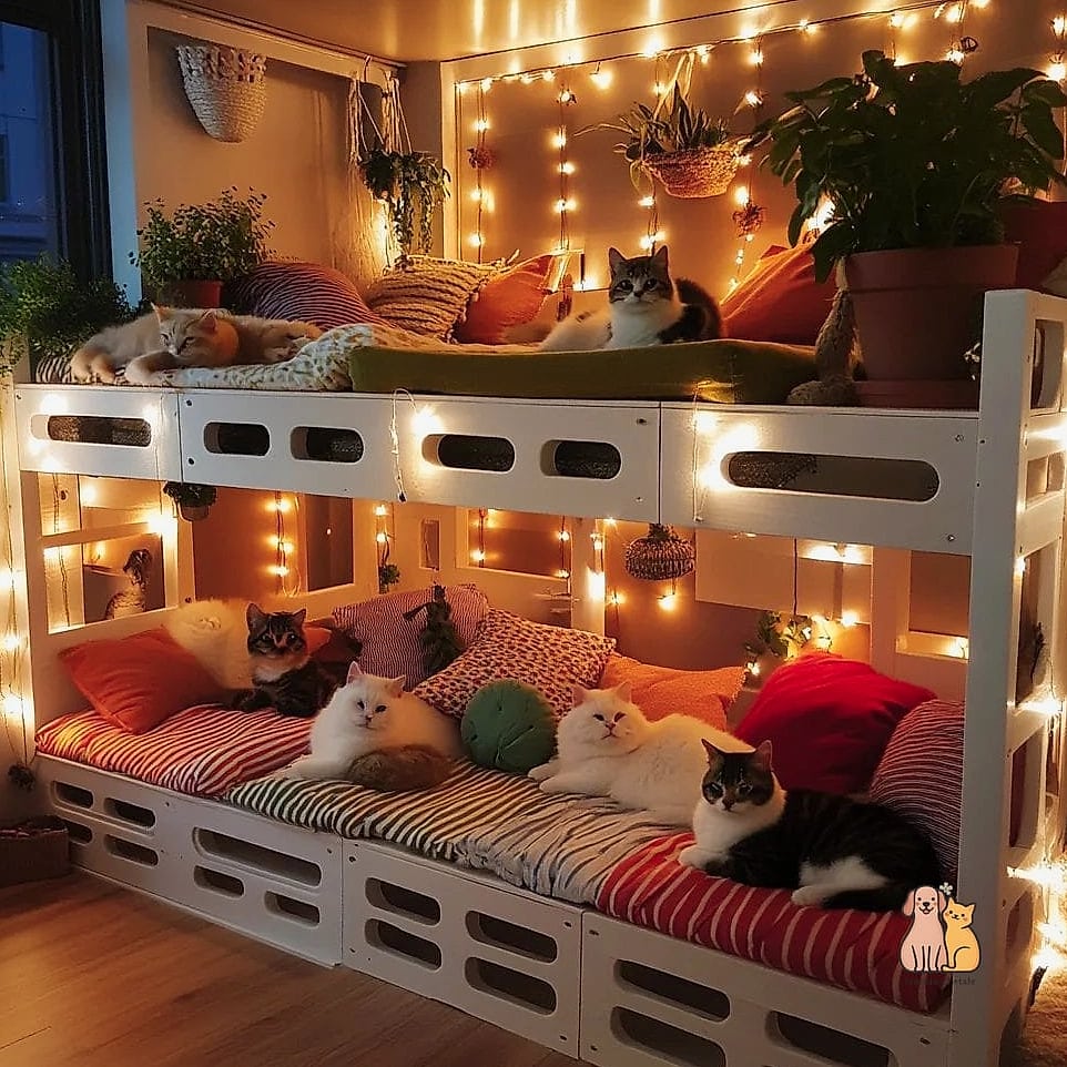 The Bunk Bed Style Cat Perch