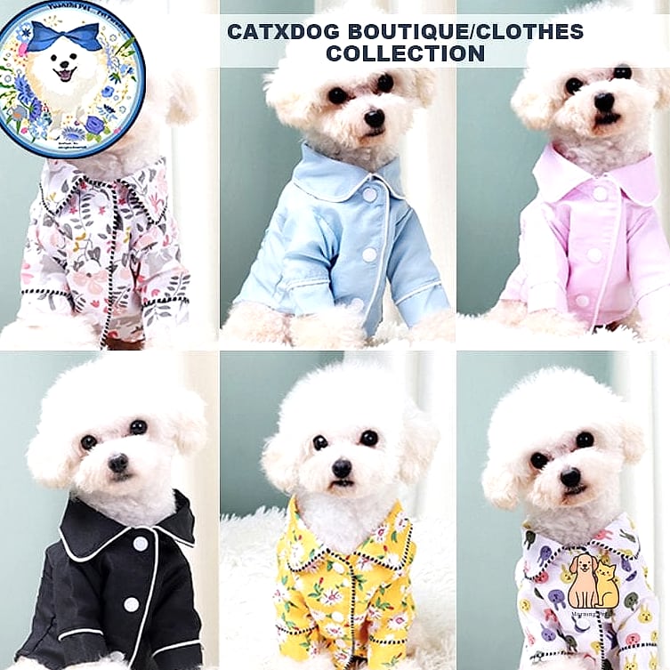 18 Adorable Pet Pajamas Guaranteed to Make You Smile 5 Button-Up Shirt Style Pajamas