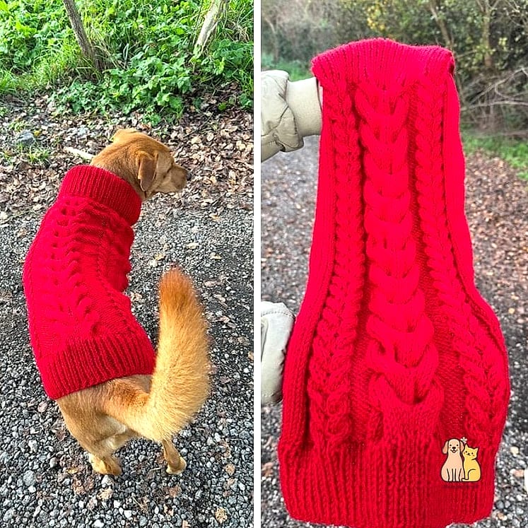 The Cable-Knit Turtleneck with Pom-Pom Trim