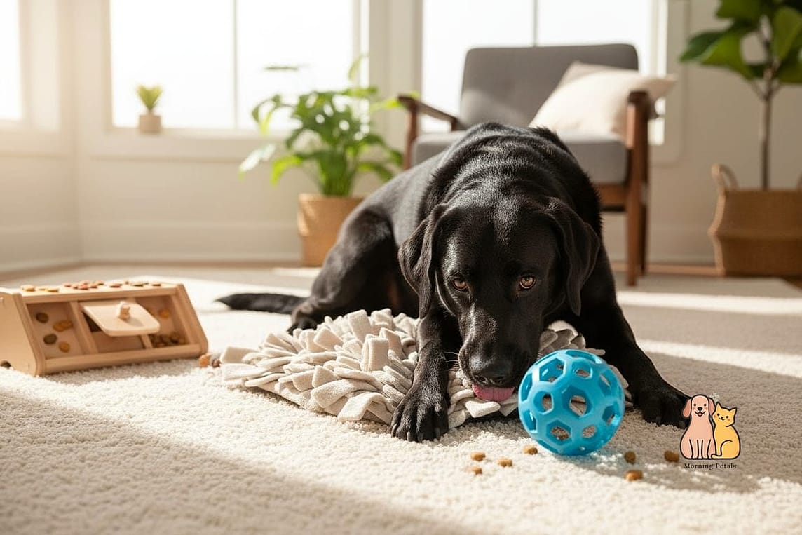 Calm Enrichment with a Long-Lasting Chew