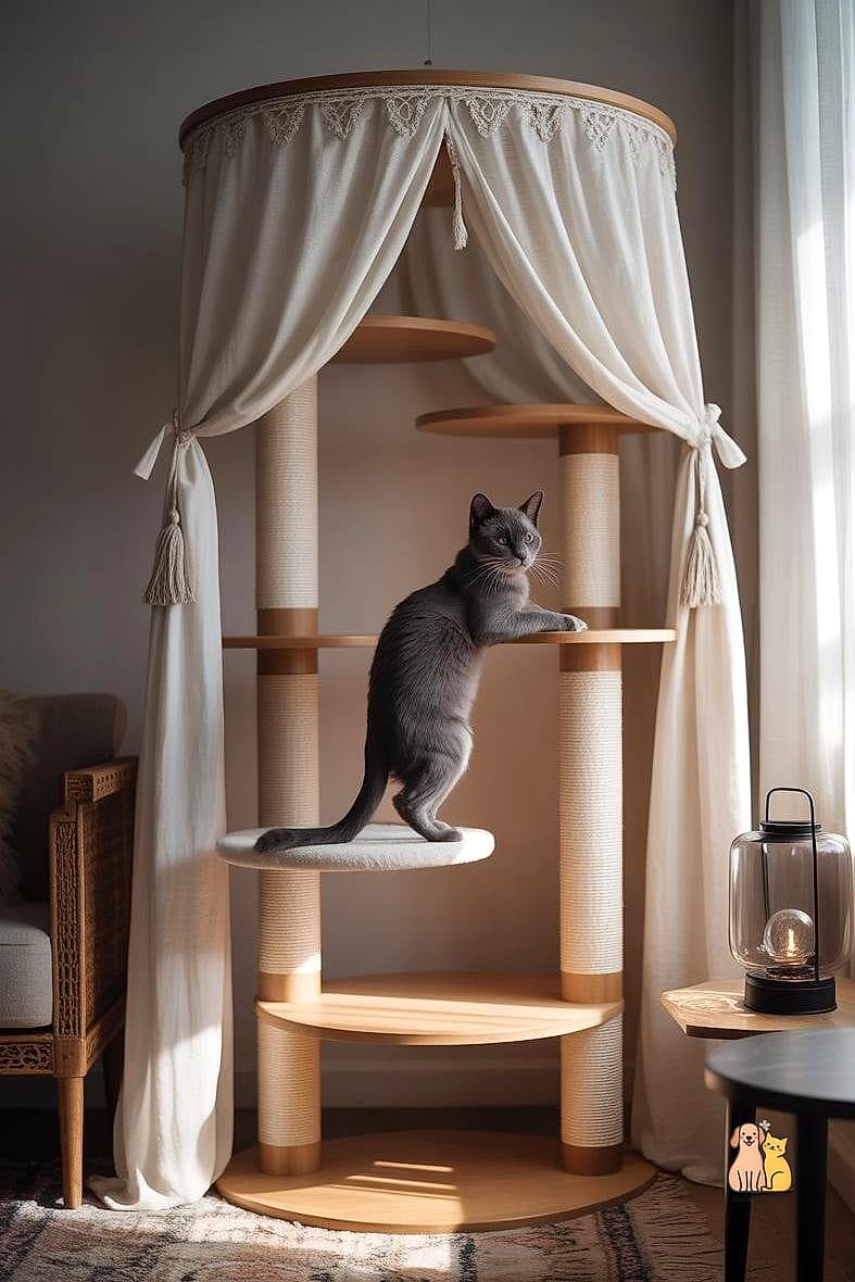 The Canopy Bed Cat Tree