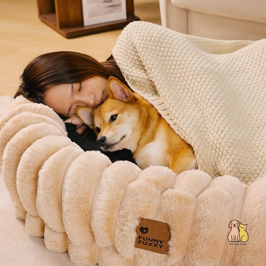 25 Amazing Dog Beds For Humans That Prove Pets Are the Best 16 15. The Canopy Cuddle Bed