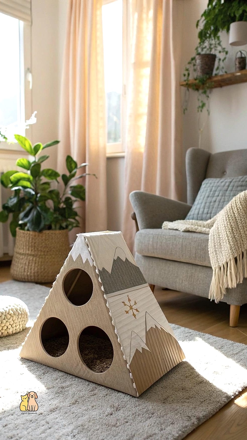 Cardboard Box Igloo