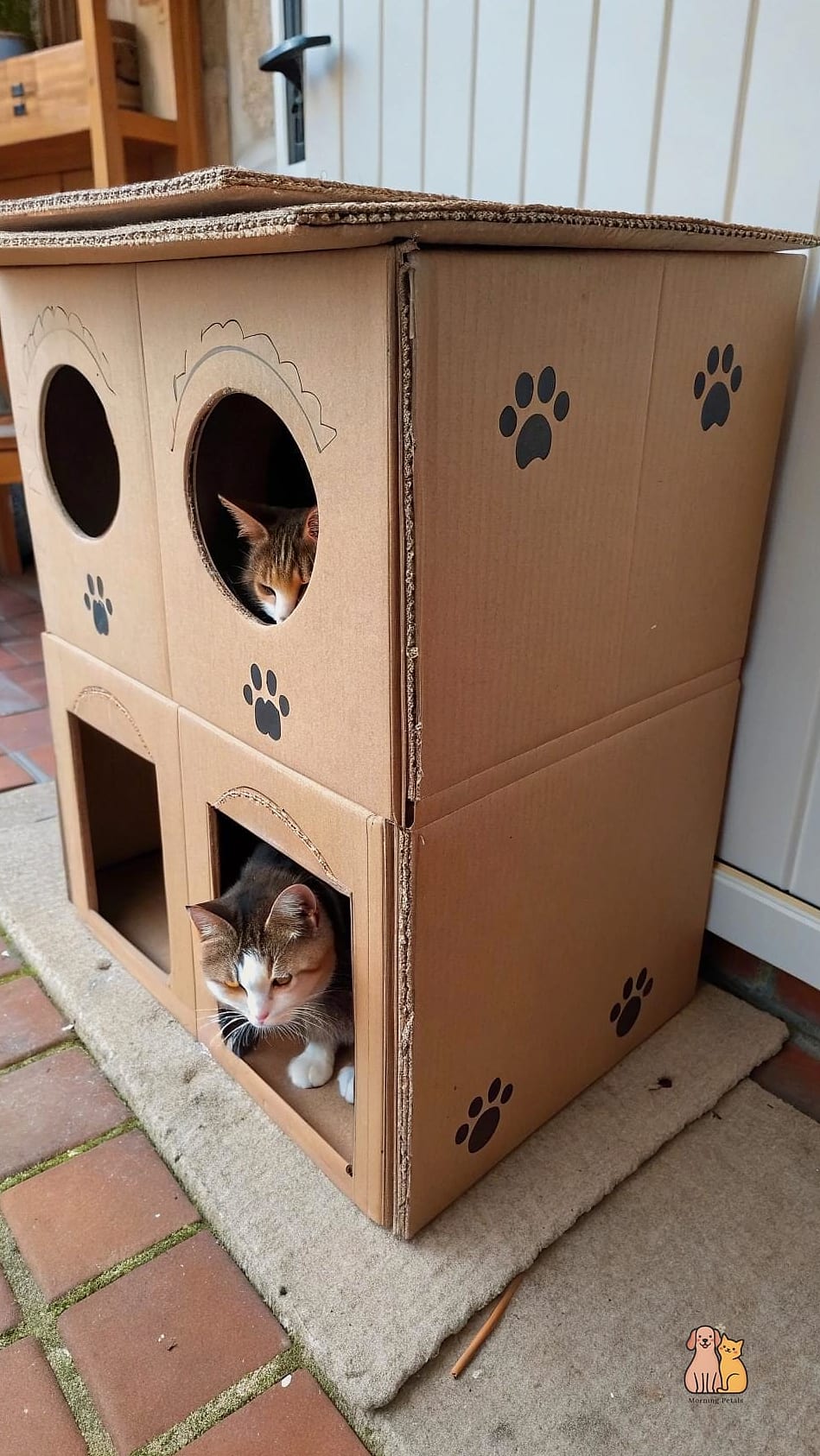 Cardboard Box Castle Hideaway