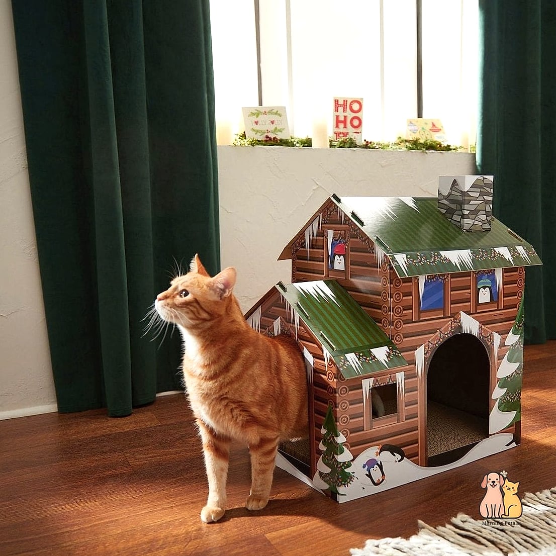 The Cardboard Log Cabin