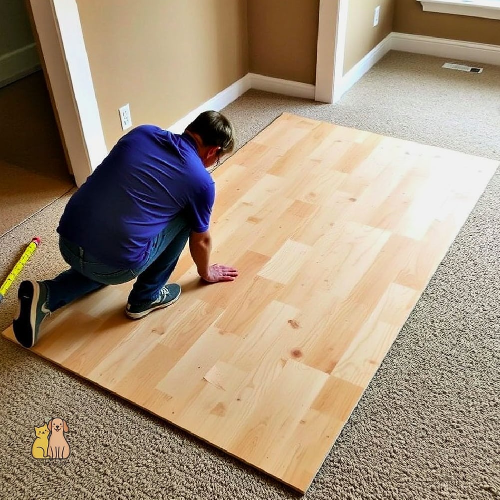The Carpeted Plywood Bridge