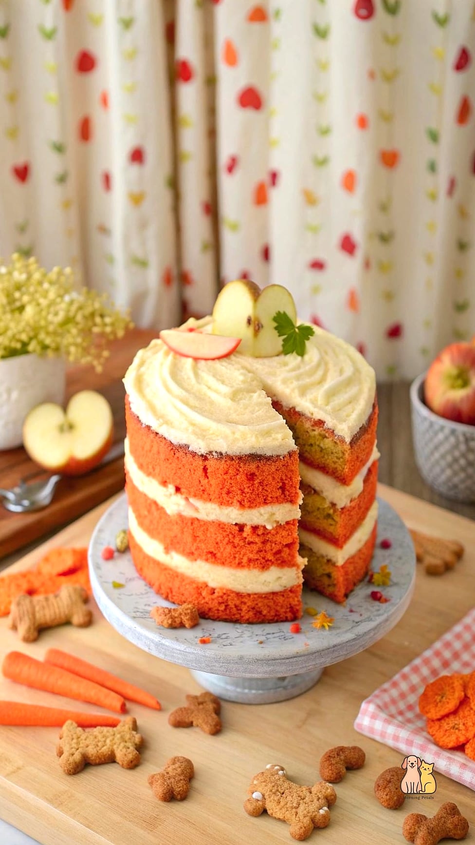 20 Easy Dog Cake Recipes Your Pup Will Go Crazy For 5 Carrot and Apple Celebration Cake