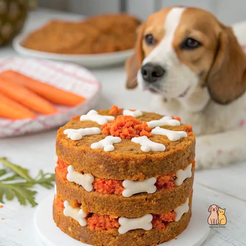 25 Clever Frozen Dog Treats Your Pet Will Beg For More 8 Carrot Cake Frozen Cubes
