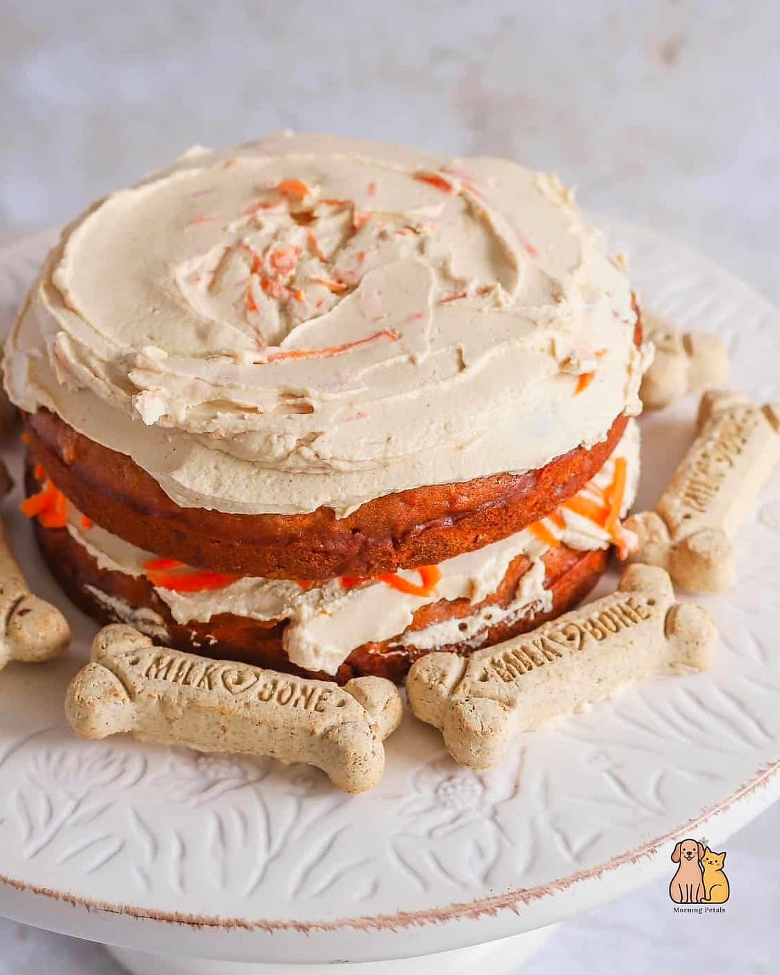 20 Easy Dog Cake Recipes Your Pup Will Go Crazy For 14 Carrot Peanut Butter Layer Cake