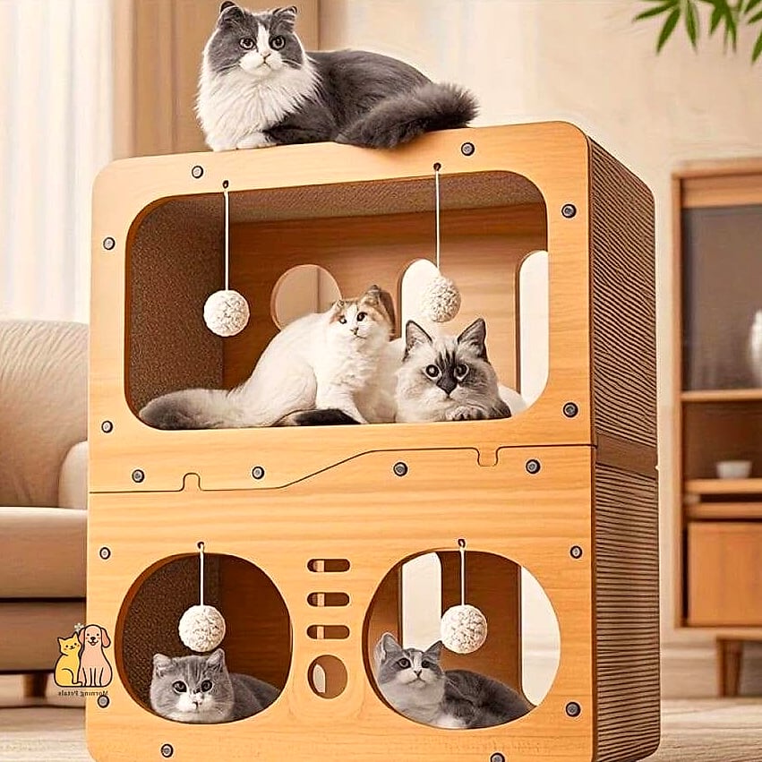 Cat Door for Multi-Cat Households