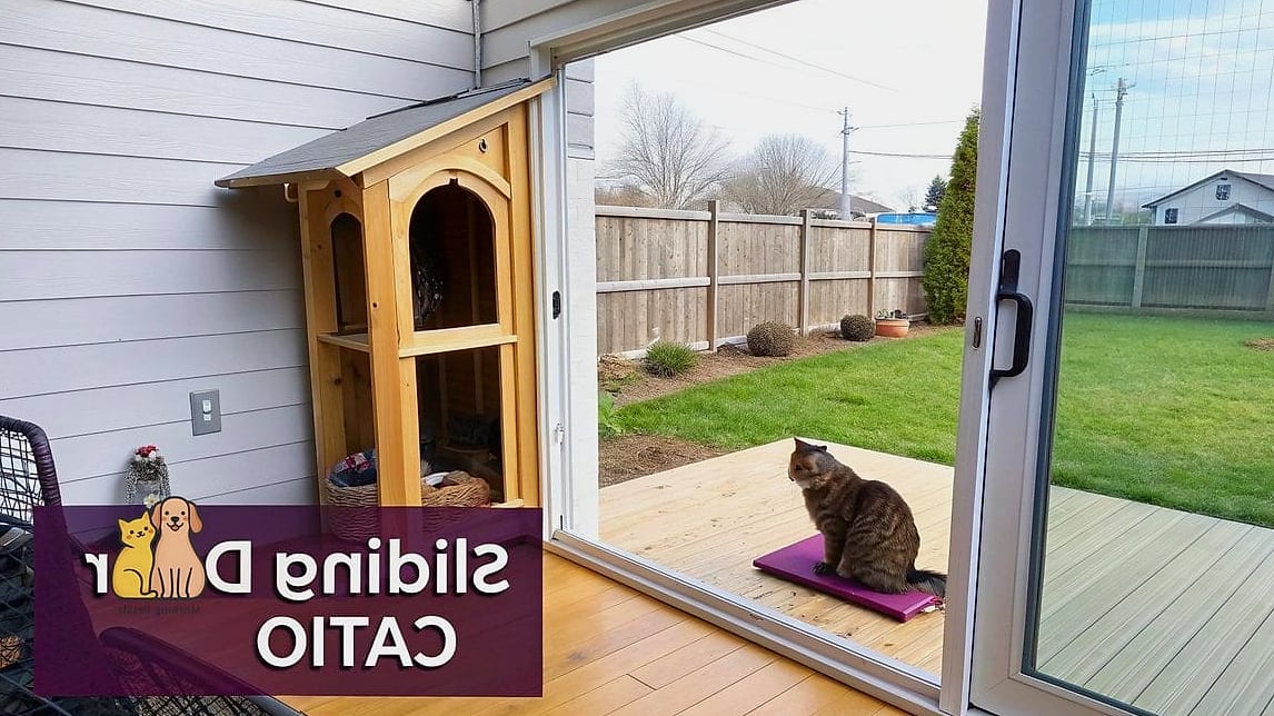 The Cat Door Direct-Access Catio