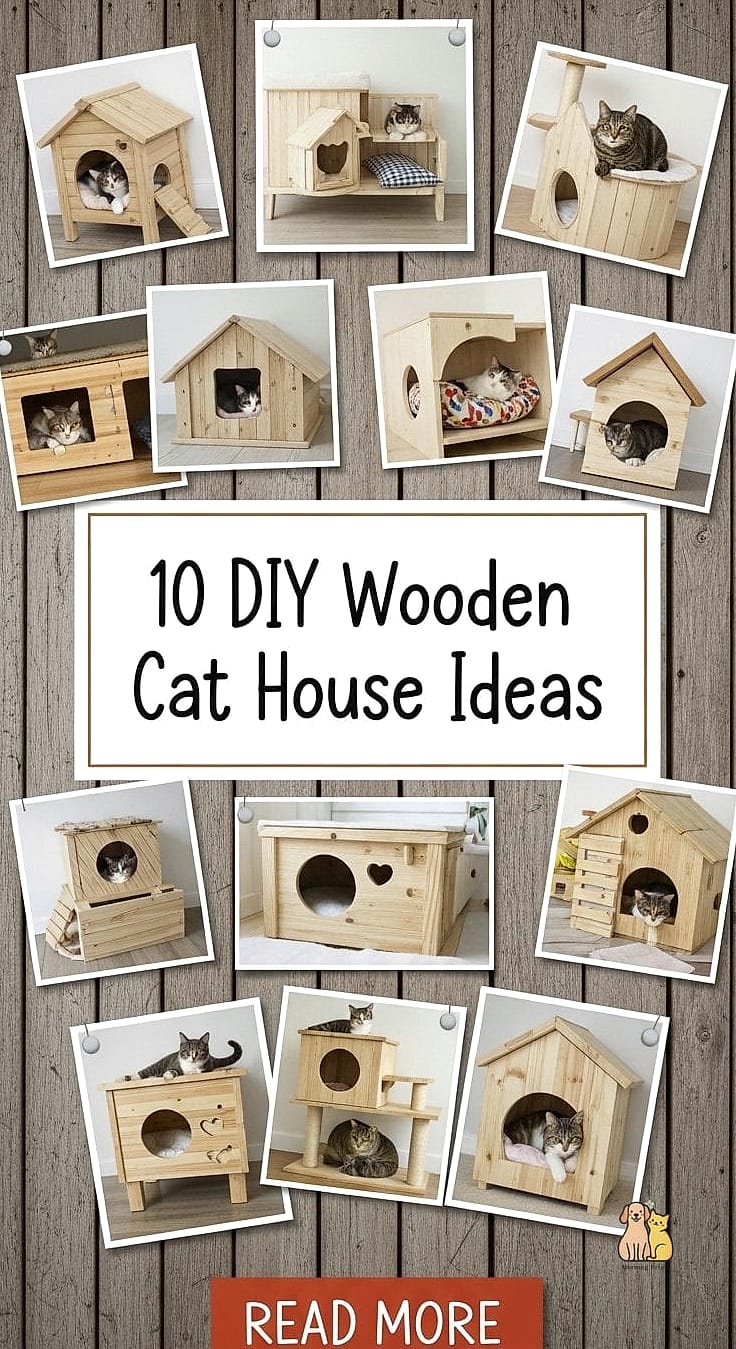 The Cat House With Built-In Scratch Post