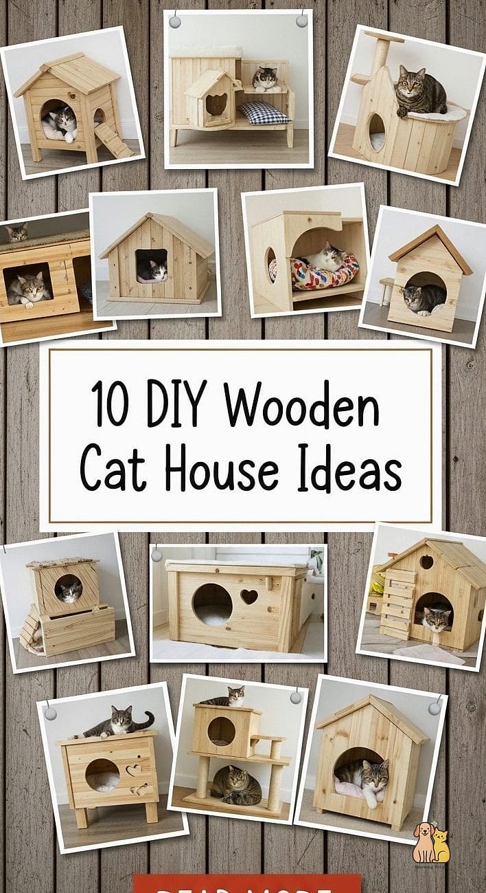 The Cat House With Extended Awning Roof